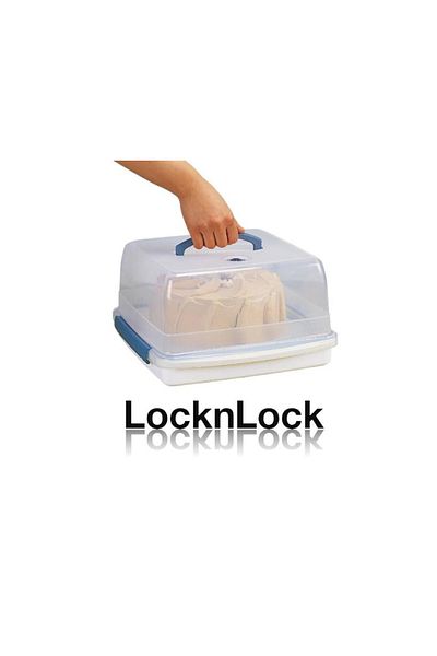 locknlock Storage Box  Container for Cakes, Pies, and Breads