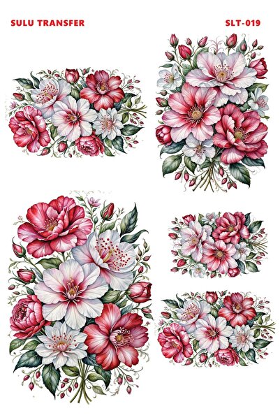 Buhobi Crocus Light Watery Transfer Slt019 25X35Cm