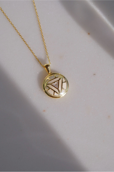 AŞIK ACCESSORIES Iron Man's Heart Kolye - 925 Ayar Gümüş