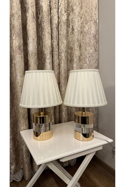 AbajurAksesuar Johnny Yellow Double Lampshade