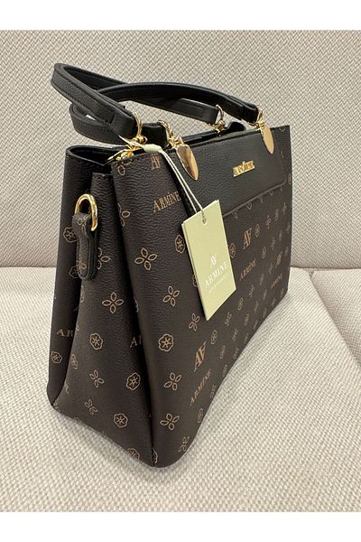 Armine 206 Women's Bag Coffee Printed