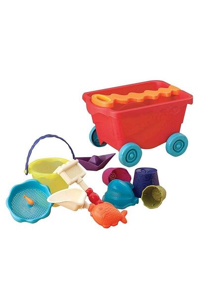 BToys B.Toys Red Beach Wagon - Comfortable Red Beach Effect