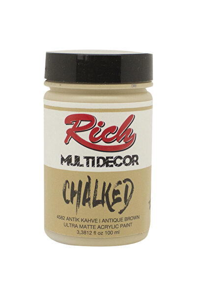 Rich Multi Decor Chalked Akrilik Boya 100 cc Antik Kahve 4582