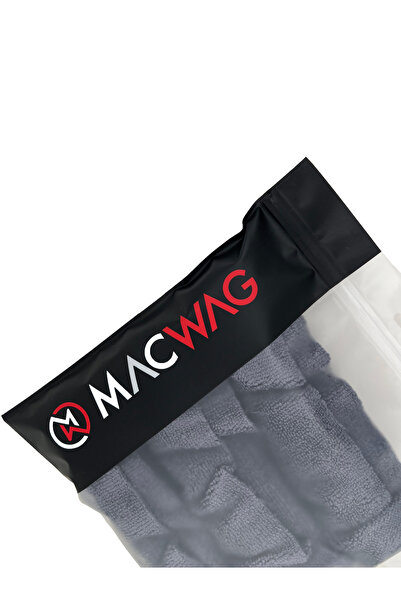 MACWAG 3'lü Seramik Silme Bezi Lazer Kesim 40x40 Wax&Cila Bezi