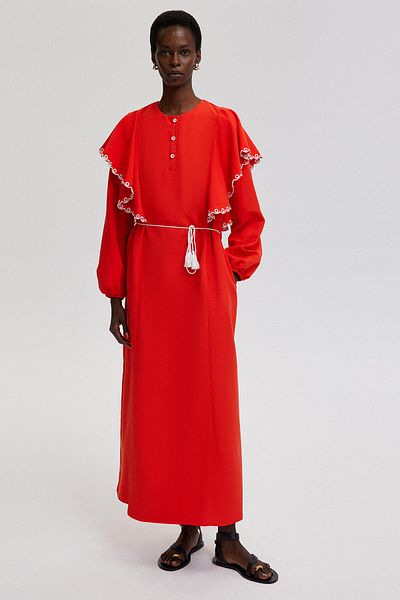 Touché Privé Kleid - Stickerei detailliert