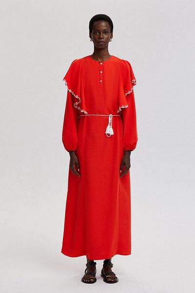 Touché Privé Kleid - Stickerei detailliert
