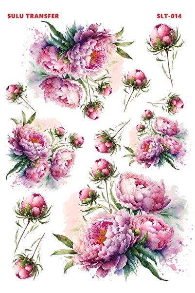 Buhobi Çiğdem Işık Sulu Transfer SLT014 25x35cm