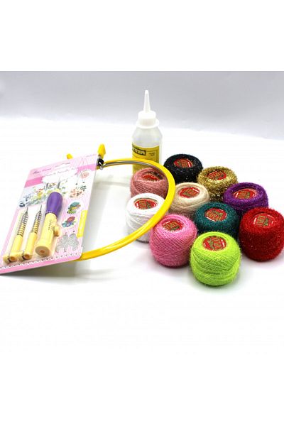 bidoluhobi Punch Embroidery Set