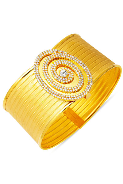 Bilezikci 11 Sıra Hasırlı Altın Bilezik