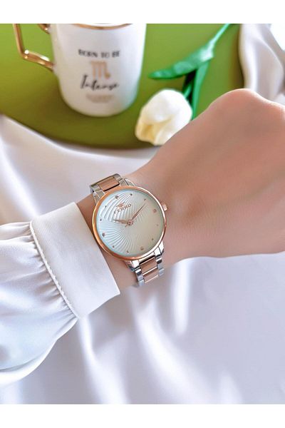 FERRO 3 Atm Water Resistant Ion Coating Women's Wristwatch and Bracelet Set - Bfl40093-Ex