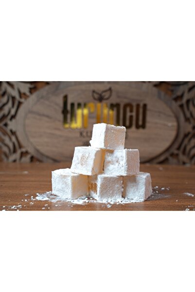 Turuncu Kuruyemiş 1000 جرام حلقوم تركي مع ورد سادة