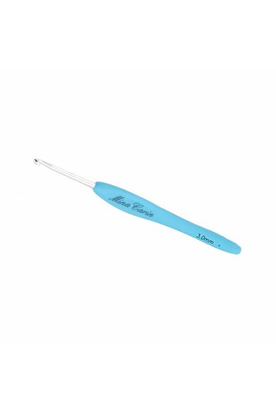MinaCarin Croșetat de lână cu mâner elastic 3 mm