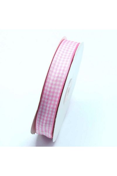 bidoluhobi 2 Cm Wide Gingham Satin Ribbon