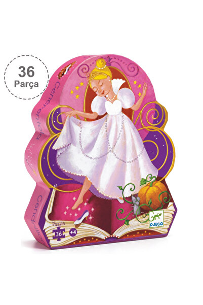 djeco Dekoratif Puzzle 36 Parça - Cinderella