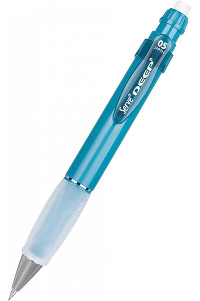 Serve Deep Natural Colors 0.5mm Mechanical Pencil - Ocean Blue