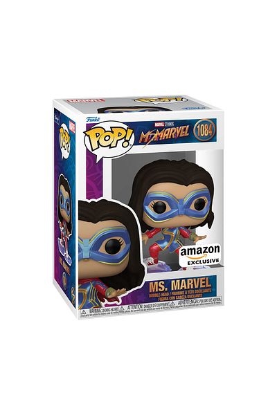 Funko السيدة مار فيل (2022) - السيدة مار فيل ستيبنج بوب! شخصية الفينيل # 1084 الشكل