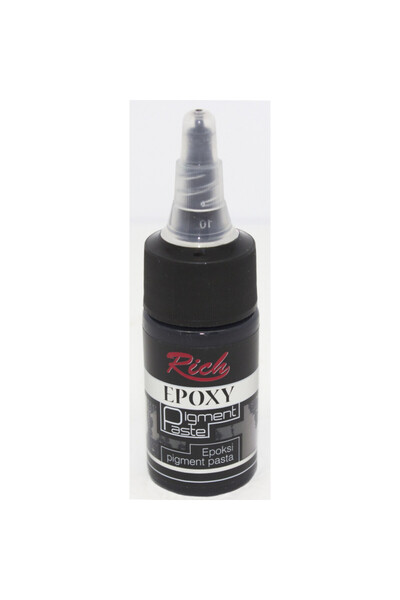 Rich Epoksi Pigment Pasta 20 cc Siyah 11362