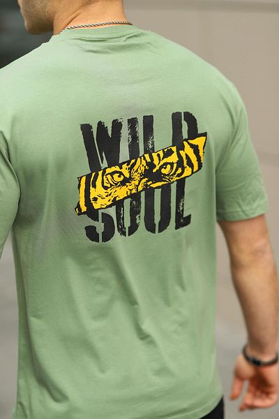 comstar Ανδρικό μπλουζάκι με στάμπα Wild Soul Oversize