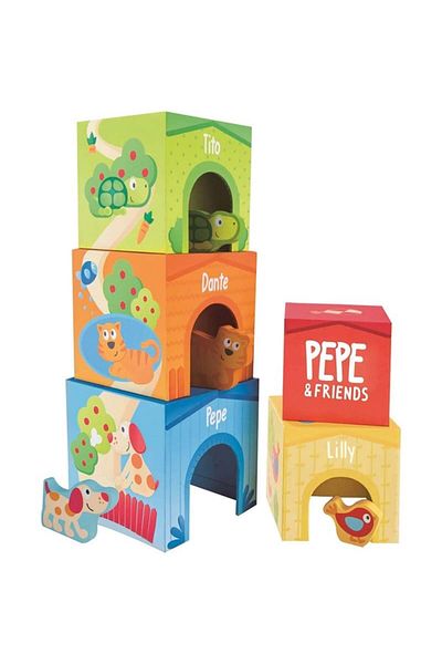 Hape Stacking Toy - Friendship Tower