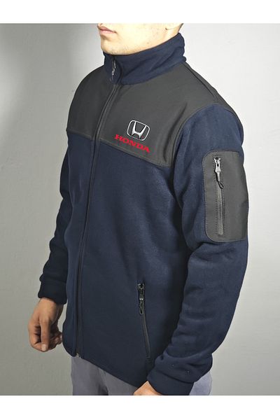 dafri ΜΠΟΥΦΑΝ FLEECE ΜΕ ΦΕΡΜΟΥΑΡ ΜΕ ΛΟΓΟΤΥΠΟ HONDA