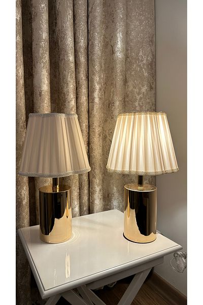 AbajurAksesuar Samara Yellow Double Lampshade