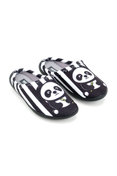 GEZER Băiat Iarnă Panda Acasă Grădină Talpă Confortabilă Papuci Gondolă