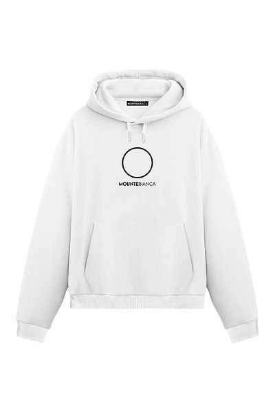Mounte Bianca Unisex Round - Κανονικό Hoodie