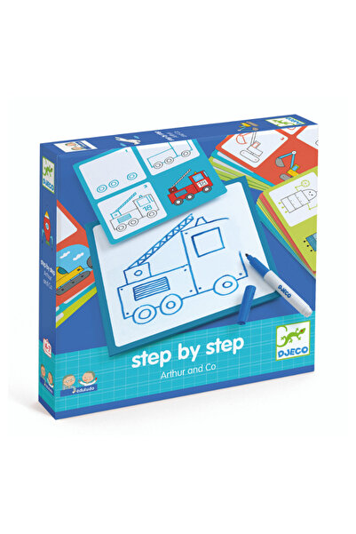 djeco Adım Adım Çizim Oyunu - Arthur And Co
