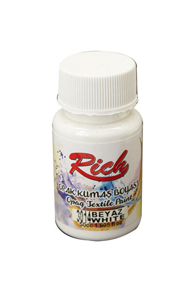Rich Kumaş Boyası Opak 50 cc Beyaz