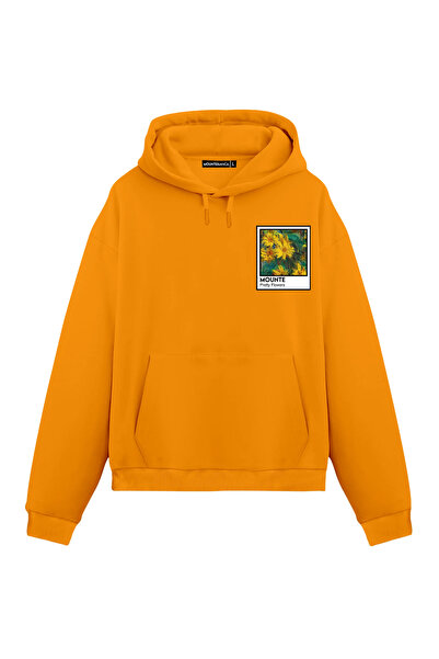 Mounte Bianca Unisex lepi cvetovi - obična majica sa kapuljačom