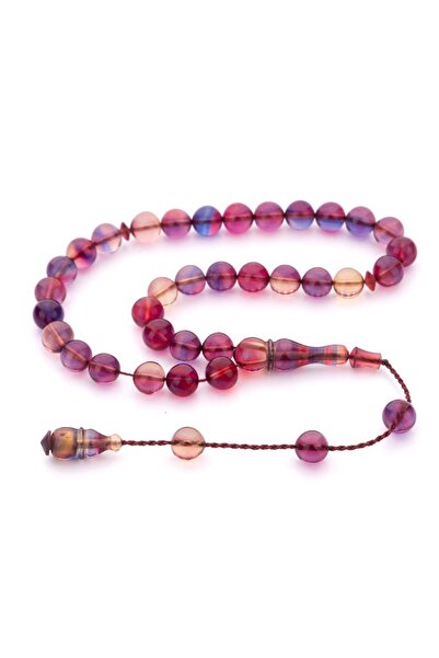 TESBİHKENTİ نغمات غامضة طول المعصم اللون الأرجواني المجال النار العنبر مسبحة ...