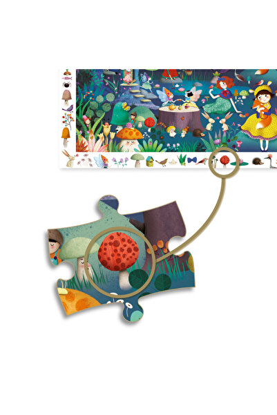 djeco Klasik Puzzle 100 Parça - Enchanted Forest