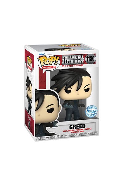 Funko شخصية الرسوم المتحركة Fullmetal Alchemist Brotherhood - Greed Exclusive Pop! 1180