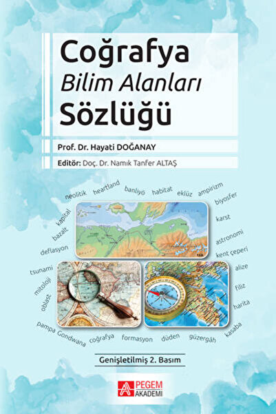 Pegem Akademi Yayıncılık Coğrafya Bilim Alanları Sözlüğü