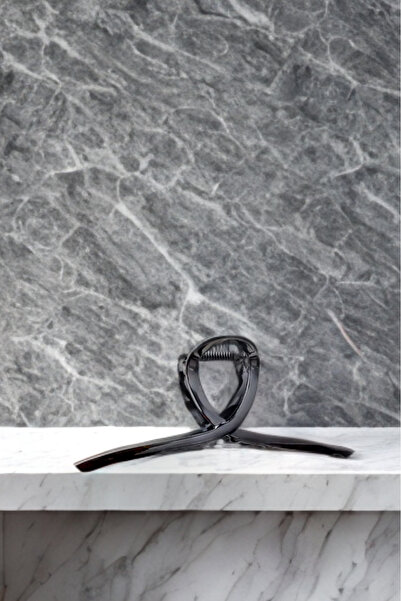 ELMATOLYE Women's Stylish Silver Anthracite Color Metal Knot Figured Latch Buckle