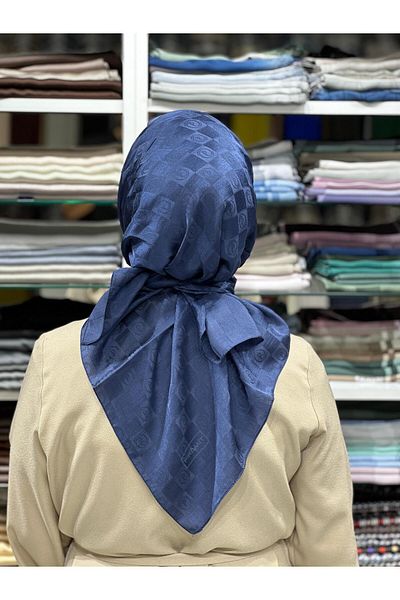 PİRAMİT Jacquard Checker Scarf