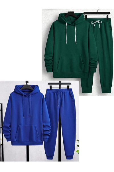 DAXİS Sportwear Company Унисекс анцуг с качулка голям размер от 2 части Daxi̇s Sportwear Company