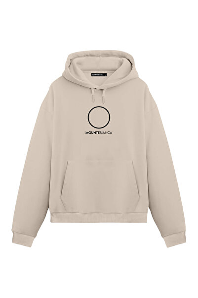 Mounte Bianca Unisex okrugla - obična majica sa kapuljačom