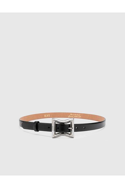 İLVİ Fidelya Women's Belt Black Genuine Leather