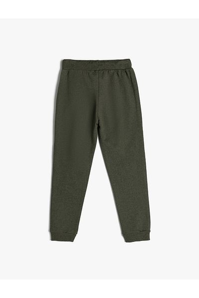 Koton Basic Jogger Sweatpants with Tie-Up Waist and Pockets
