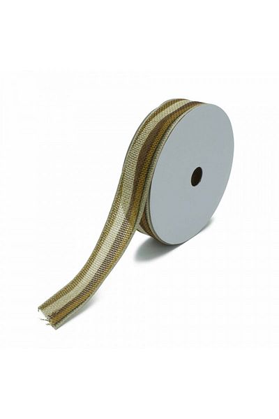 Turgut Brode Διχτυωτή Κορδέλα 2,5 cm Ριγέ