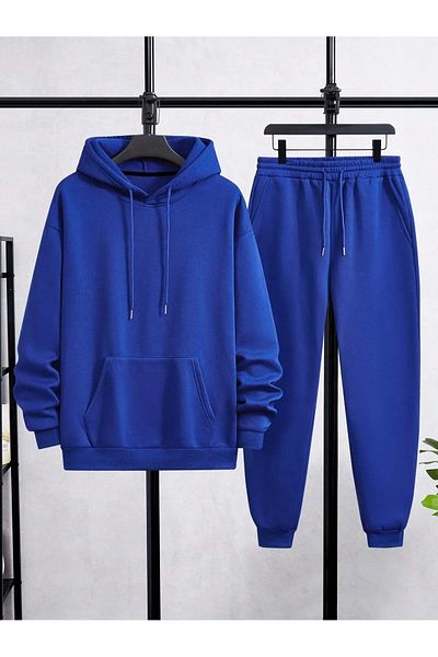 DAXİS Sportwear Company Унисекс анцуг с качулка голям размер от 2 части Daxi̇s Sportwear Company
