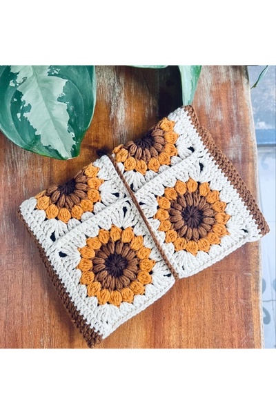 EHF LifeStyle Kitap Kılıfı / Kitap Aksesuari / Kitap Ayracı / El Örgüsü Kılıf / Kuran Kilifi