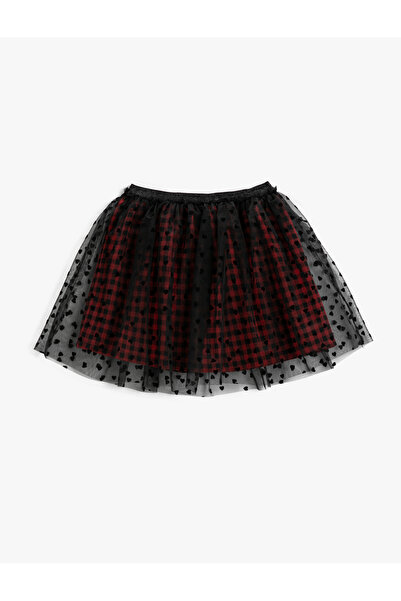 Koton Fusta Tutu Heart cu imprimeu Căptușită cu talie elastică