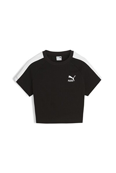 Puma Iconic T7 Baby Tee γυναικείο μπλουζάκι