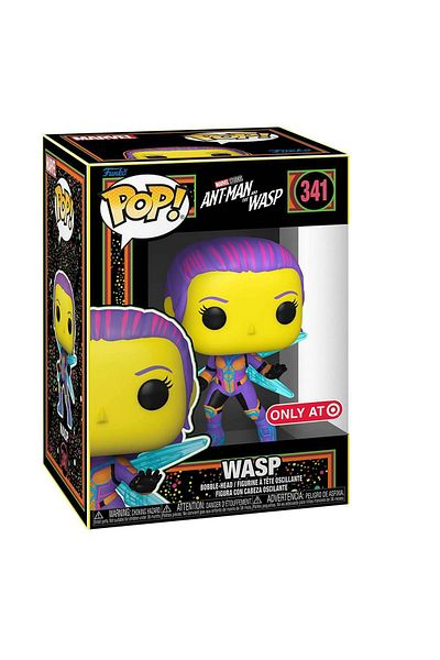 Funko Ant-Man and The Wasp 341 - مجسم إصدار أسود مضيء