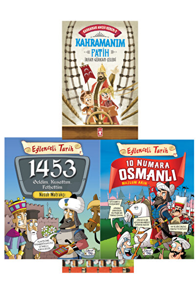 Eğlenceli Bilgi Yayınları 4.5.6.SINIF-1453 Geldim Kuşattım Fethettim,10 Numar...