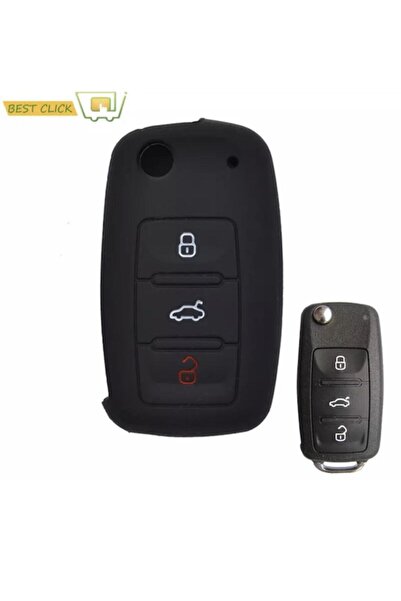 Ufak Tefek Şeyler Husa pentru chei din silicon Volkswagen Polo Golf Jetta Pas...
