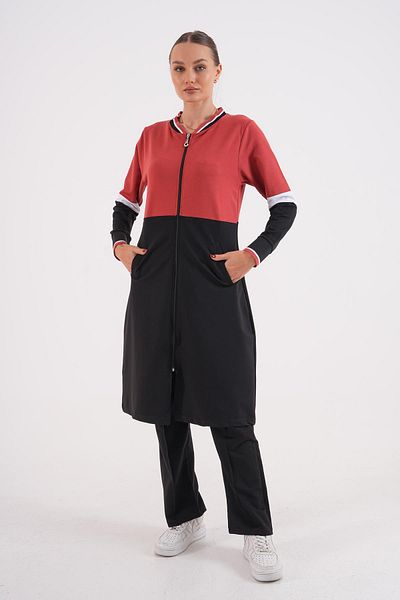 WestBound Set de trening Hijab pentru damă - Sport lung și casual, TILE