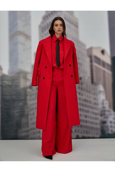 Koton Palazzo Trousers Normal Waist Pleat Detailed Pocket